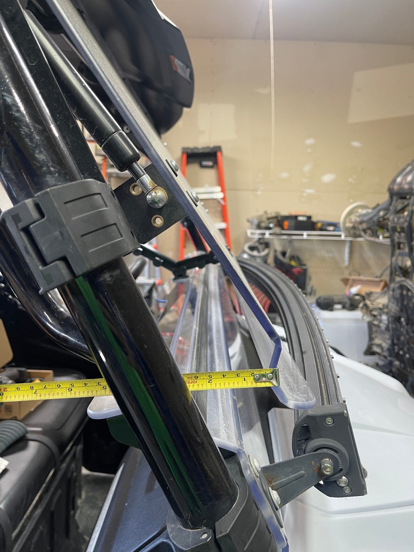 3d Printed SATV Flipup Windshield Handle