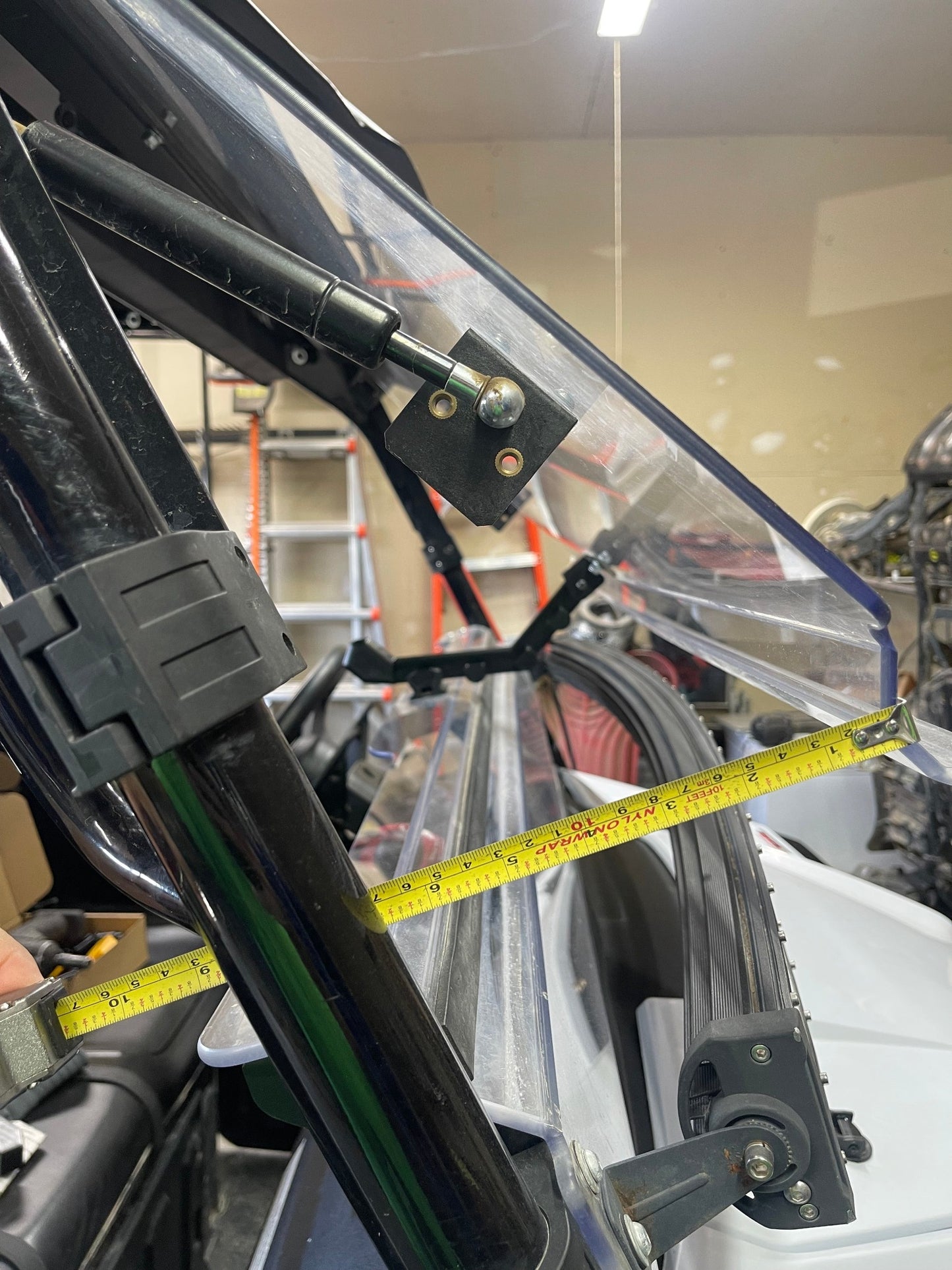 3d Printed SATV Flipup Windshield Handle