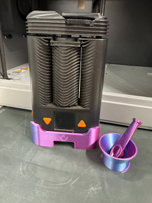 3d Printed Mighty+ Stand, Funnel, Scoop