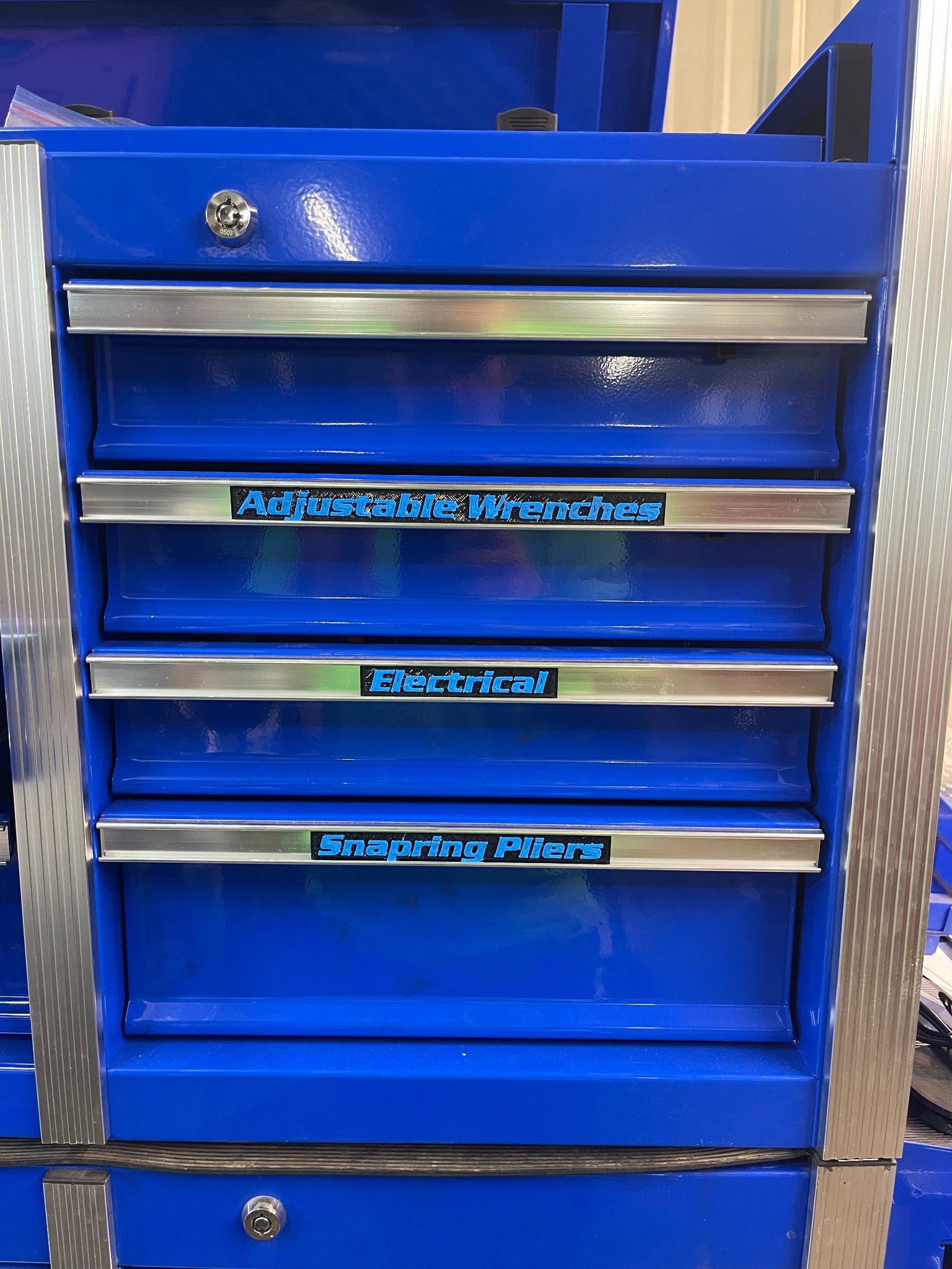 Tool box deals labels harbor freight