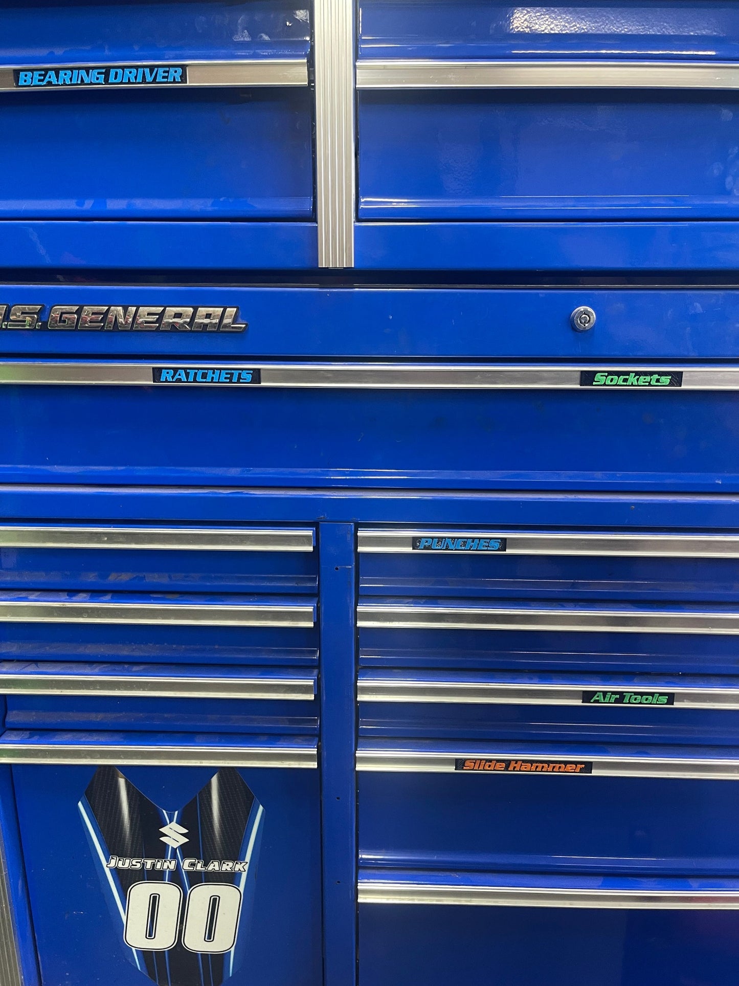 3d Printed US General Series2 Toolbox Labels